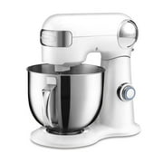 "REFURBISHED FROM CUISINART" - CUISINART SM-50IHR Precision Master 5.5 Qt (5.2L) Stand Mixer with 500-Watt Motor, White