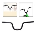 thumbnail image 3 of Ultralight Bike Handlebar Cycling Handle 1 inch Clamp Riser Bars M Type 58x12cm, 3 of 9