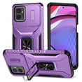 thumbnail image 1 of Funda para GANGXUN Motorola Moto G Power 2023 - Soporte metálico, Función magnética, Morado, 1 of 5