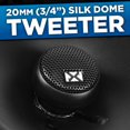 thumbnail image 6 of NVX NSP69 6" x 9" Coaxial Car Speakers 2-Way 900W Peak N-Series with 20mm Silk Dome Tweeters, 6 of 15
