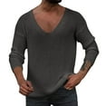 thumbnail image 1 of Gibobby Suéter ligero hombre Sueter Grueso para Hombre, Cómodo Moderno Elegante(Gris,Mediana), 1 of 5