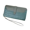 thumbnail image 2 of billetera de mujer Cartera Portátil para Mujer, Monedero Largo de Viaje con Muñequera, Embrague para Teléfono con Cremallera, Organizador de Cuero PU para Tarjetas , VERDE nuevo verde Magideal billetera de mujer, 2 of 7
