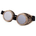 thumbnail image 3 of C.F.GOGGLE Kaleidoscope Goggles Steampunk Welding Goth Cosplay Vintage Goggles Rustic, Black, 3 of 4