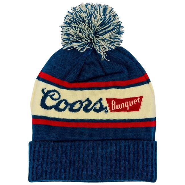 Coors Banquet Pom Knit Cuff Beanie 