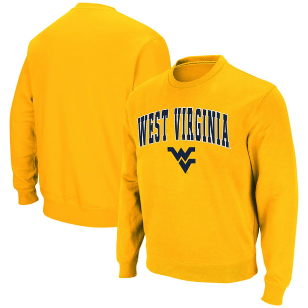 West Virginia Mountaineers Colosseum Arch & Logo Crew Neck Sweatshirt ...
