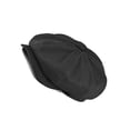 thumbnail image 1 of Qarigey Gorra de hombre estilo británico Color sólido reemplazo ajustable decorativo al aire libre Camping fotografía boinas sombrero tocado regalo Sombreros Negro Qarigey AP019139-01, 1 of 6