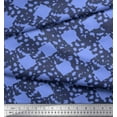 thumbnail image 3 of Soimoi Poly Georgette Fabric Check & Animal Skin Decor Fabric Printed Yard 52 Inch Wide, 3 of 3