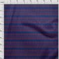 thumbnail image 3 of oneOone Viscose Jersey Fabric Geometric Ikat Print Fabric By Yard 60 Inch Wide, 3 of 4