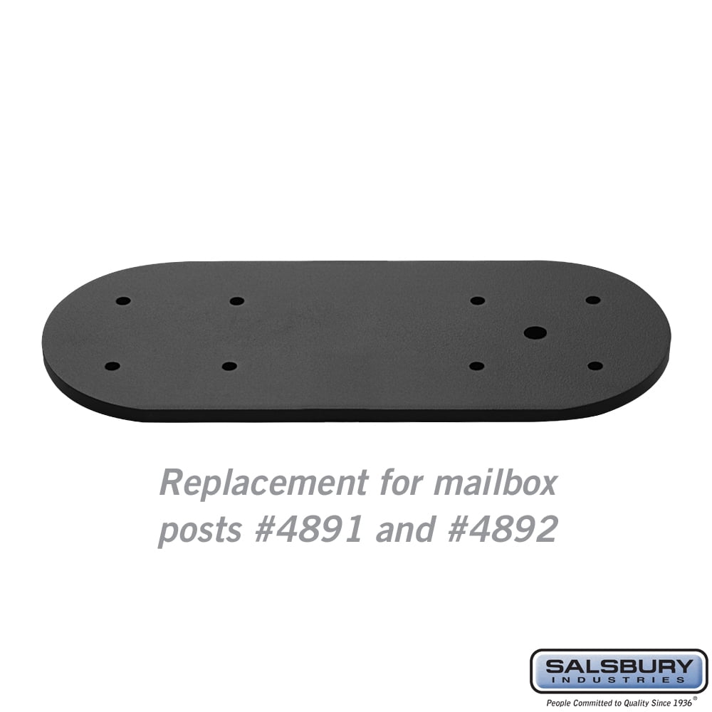 Arm Kit Replacement for Classic Mailbox Post 1 Sided Black