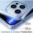 thumbnail image 3 of [PST] iPhone 14 Pro Max (6.7") TPU Soft Case, Ultra Slim Soft TPU Silicone Anti-Scratch Shockproof Bumper Back Case Cover, 3 of 6