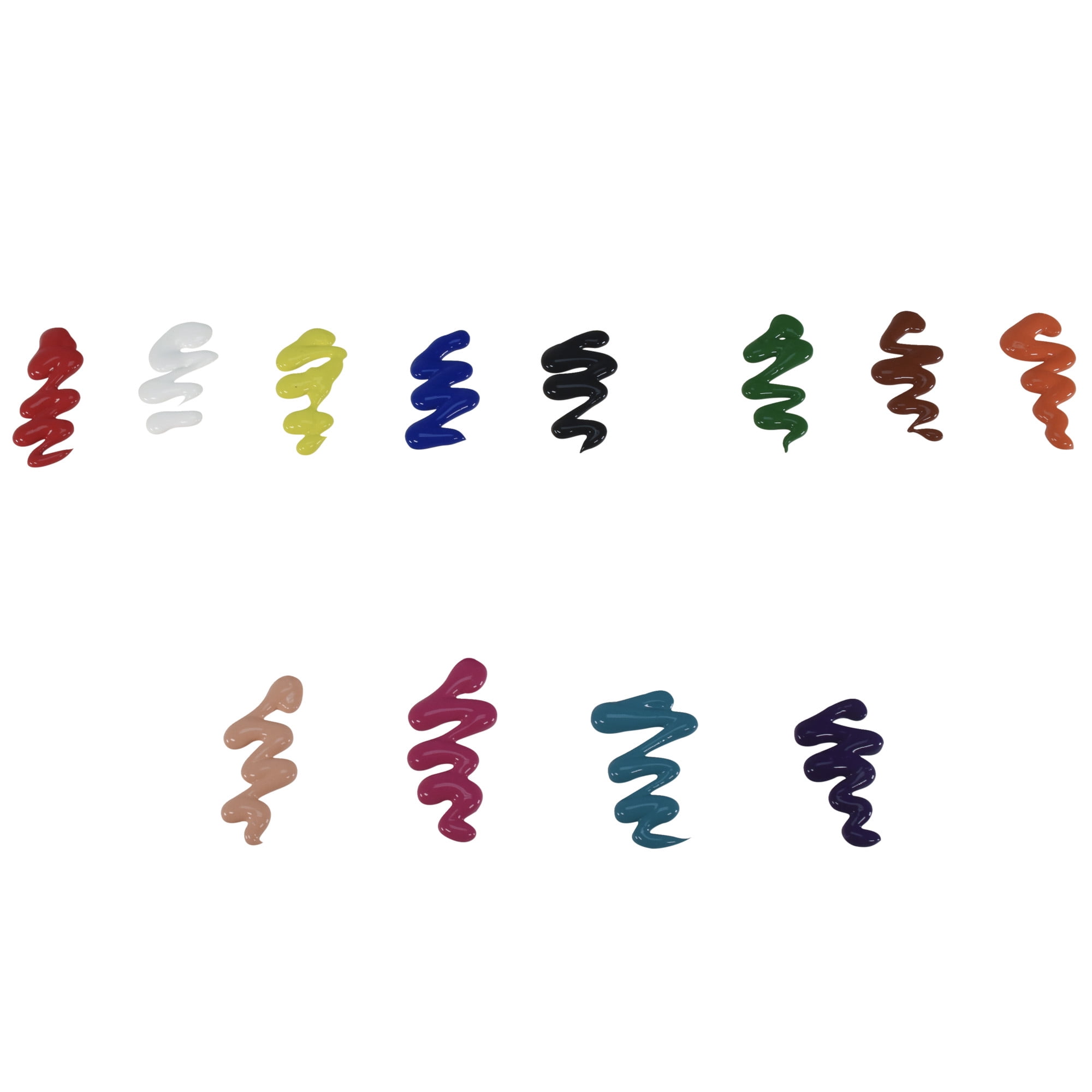 Sax Versatemp Liquid Tempera Paint, 1 Pint Bottles, Assorted Colors, Set of 12