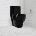 thumbnail image 6 of Round Toilet Seat Slow Close, Quiet Toilet Seat Cover with Never Loosen Durable Toilet Seat Lid Easy to Install & Clean, Polypropylene (PP), 17" Round Black, 6 of 7