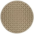 thumbnail image 5 of SAFAVIEH Beach House Kadri Geometric Indoor/Outdoor Runner Rug, Beige/Cream, 2'2" x 8', 5 of 11
