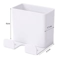 thumbnail image 6 of 2PCS Wall Mounted Remote Control Storage Phone Charging Support Organizer Holder, 6 of 8