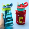thumbnail image 5 of ACDANC 2026 New Kids' Bpa-Free Plastic Water Bottle,Colorful Design,12 Oz Capacity,Water Bottle for School for Kids' Hydration,Lunchtime,Sports,Outdoor Play,Daily Use, 5 of 7