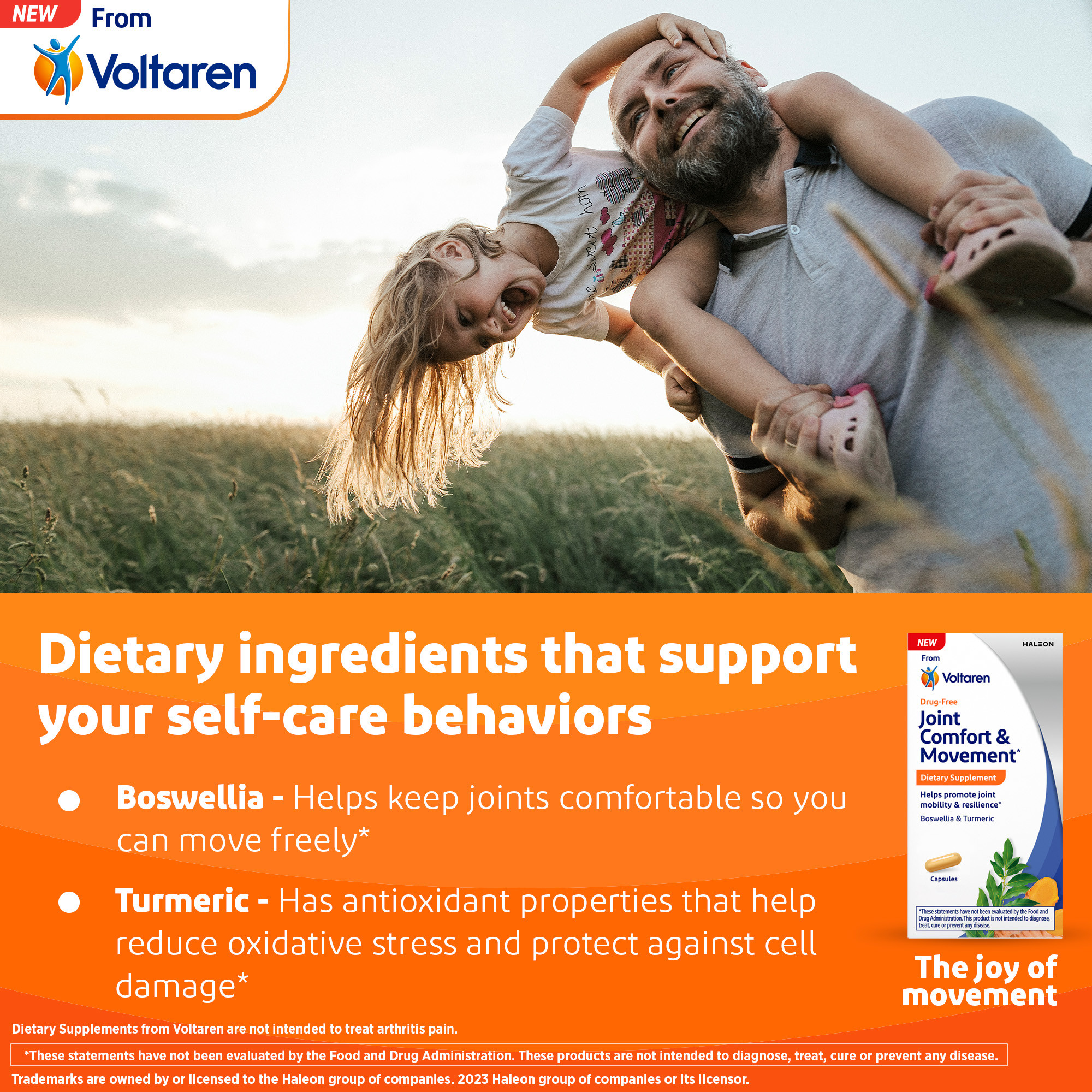Voltaren Dietary Supplements Joint Comfort + Movement  30 Ct