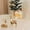 Gold, variant on Herrnalise Christmas Decorative Gift Set of 2 Pcs Resin 3D Geometric Lucky Deer Sculptures for Modern Home Decor,Reindeer Decorations Indoor for Fireplace Dining Table Living Room - Steel Blue