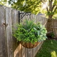 thumbnail image 4 of SHBOTO Outdoor Faux Plants UV Resistant - 12 Bouquets Realistic Artificial Eucalyptus Fern Lavender Greenery for Patio Garden Front Porch Decor Weatherproof Fake Plants for Outside, 4 of 7