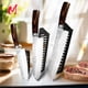thumbnail image 5 of Cuchillo de Chef 8 Pulgadas, Acero Inoxidable Martillado Alto Carbono, Profesional y Ultra Afilado para Cocina Hogar y Restaurante, Ideal para Chef y Regalo, 5 of 7