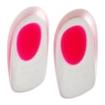thumbnail image 1 of Talonera Comfort Star Unitalla Transparente con Rosa 1 Par, 1 of 4