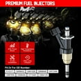 thumbnail image 3 of Fuel Injectors Set 2014-17 For Chevrolet Silverado 1500 GMC Sierra 1500 5.3L V8, 3 of 10
