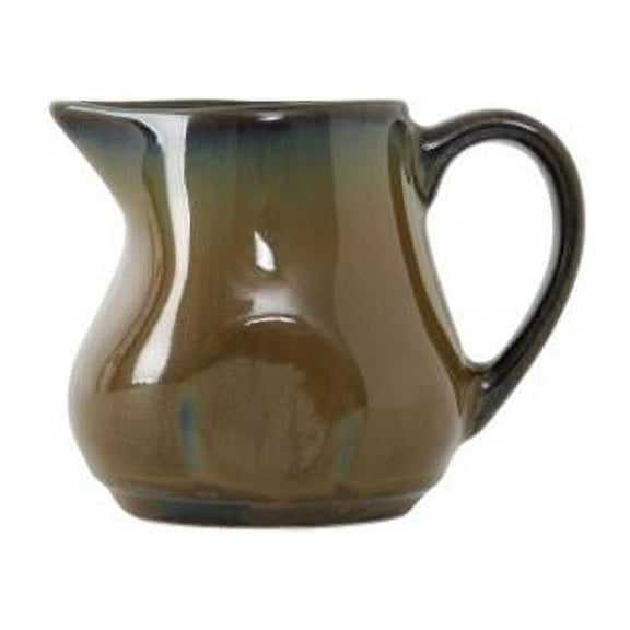 Tuxton GAJ-100 Vitrified China Creamer Mojave - 4 oz - 1 Dozen