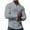 Gray, variant on Men's Quarter Zip Sweaters Slim Fit Lightweight Cotton Knitted Casual Mock Neck Pullover Sweaters