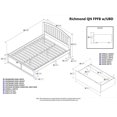 thumbnail image 4 of Leo & Lacey Queen Storage Platform Bed in Caramel, 4 of 4