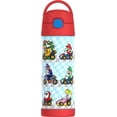 thumbnail image 3 of Thermos 16 Oz Stainless Steel Vacuum Insulated Bottle, Super Mario, 3 of 4