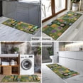 thumbnail image 2 of Pioneer Flower Floral Print Pattern Kitchen Rug Mat,Kitchen Runner Rugs Non Skid Washable,Decorative Kitchen Floor Mats for Kitchen,Sink,Laundry,17"X47", 2 of 5