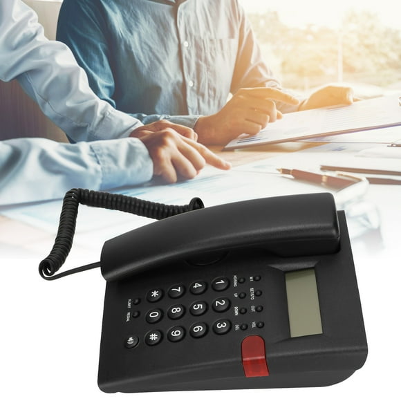 Corded Caller ID Telephone, Landline Home Phones with Handsfree Speaker, Fixed Telephone for Home Hotel Office