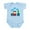 Sky Blue, variant on CafePress - Train 1St Birthday Infant Bodysuit - Baby Light Bodysuit, Size Newborn - 24 Months