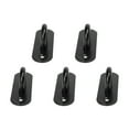 thumbnail image 2 of Ceiling Hook Eye Pad, Wear Resistant Perforated Black Strong Bearing Rust Proof Pad Eye Plate  For Ceiling Chandelier 9mm/0.35in, 2 of 8