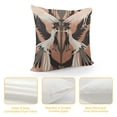 thumbnail image 4 of Qinduosi Bird Flock Pillow Case Throw Pillow Cover Asian Cushion Cover Bird Flock Accent Pillowcase Home Decor for Sofa Living Room Bedroom White, 4 of 5