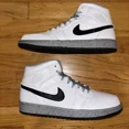 thumbnail image 3 of A i r-Jor-dan 1 Mid White/Black-Wolf Grey, 3 of 6