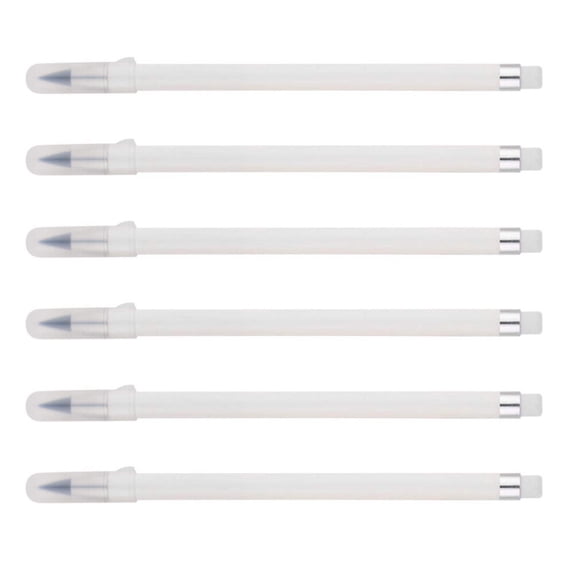 6 Pcs Everlasting Pencil Eternal Erasable Pencils Study Student