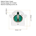 Uxcell Non Shunted T8 Lamp Holder Socket Light Socket LED Fluorescent ...