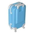 thumbnail image 3 of Doll Luggage Case, Birthday Gift Doll Suitcase Simulated Vivid For Home For 18 Inch Girl Dolls Sky Blue, 3 of 8