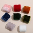 thumbnail image 4 of Sunjoy Tech 1 Roll Velvet Ribbon Solid Color Ribbon Rustic Style Frayed Edge Wrapping Ribbon for Gift Bouquet Xmas Tree 1Pc, 4 of 5