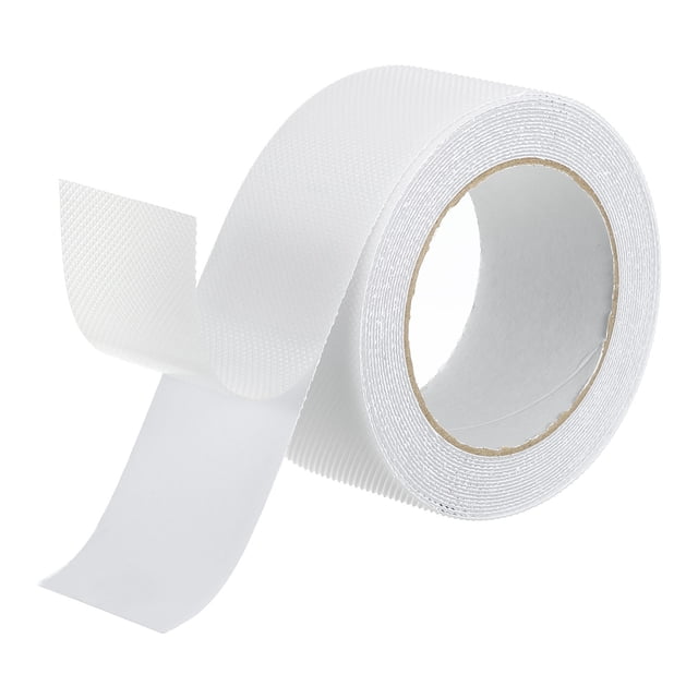 Unique Bargains 2' x 16 FT Non-Slip Tape Frosted High Traction Non Skid Tape Waterproof Diamond Textured Tape, Transparent