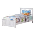 thumbnail image 6 of AFI Mission Twin Foundation Bed Frame with Matching Footboard in White, 6 of 6