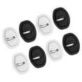thumbnail image 3 of CTIRCHIU Hieromout 8pcs Car Door Lock Latch Protector Silicone Protective Cover Assorted Colors Shock Absorption Noise Control, 3 of 9