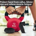 thumbnail image 4 of Guantes Protectores de Manos de Goma Ergonómicos con Agarre Antideslizante para Entrenamiento, Levantamiento de Pesas, Dominadas, Entrenamiento en el Gimnasio y Ejercicio, 4 of 5