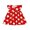Valentines Red, variant on Toddler Baby Girls' Dress Kid Little Girls Festival Casual Cartoon Round Neck A-Line Beach Dresses