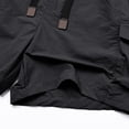 thumbnail image 5 of Aimik Men's Multi-Functional Cargo Shorts Black Drawstring Flap Pockets Lightweight Summer Shorts for Outdoor Hiking Casual Wear, 5 of 6