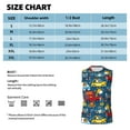 thumbnail image 6 of Kdxio Vehicles Cartoon with Funny Drivers for Men's Muscle T-shirt,Sleeveless for Workout Running Athletic Gym Lounge Casual, 6 of 7