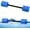 bule, variant on Adoreal Aquatic Exercise Dumbbells Water Dumbbell Pool Resistance Aquatic Fitness Barbells with 4 High-Density EVA Foam Pool Weights Dumbbells, for Water Aerobics Weight Loss blue Short 1 EVA
