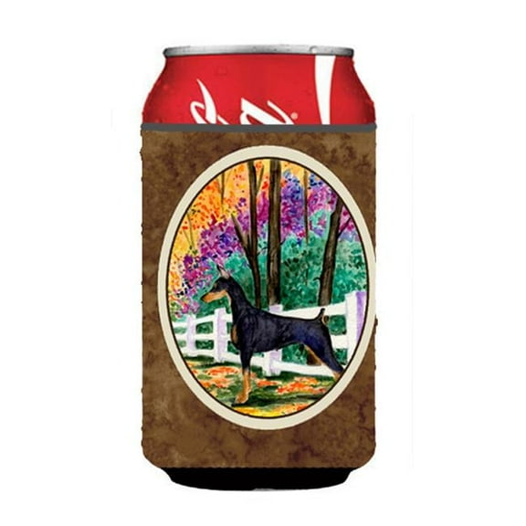 Doberman Can or bottle sleeve Hugger 12 oz.