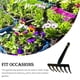 thumbnail image 5 of Moyic Espátula de jardín, pala de acero al carbono, árbol de flores, plántulas vegetales, herramienta de jardinería, herramientas Jardín y Patio, 5 of 6