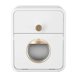 thumbnail image 1 of Waterproof Toilet Paper Holder, Wall Mounted Tissue Storage Box, Roll Organizer for Bathroom Accessories, 1 of 5